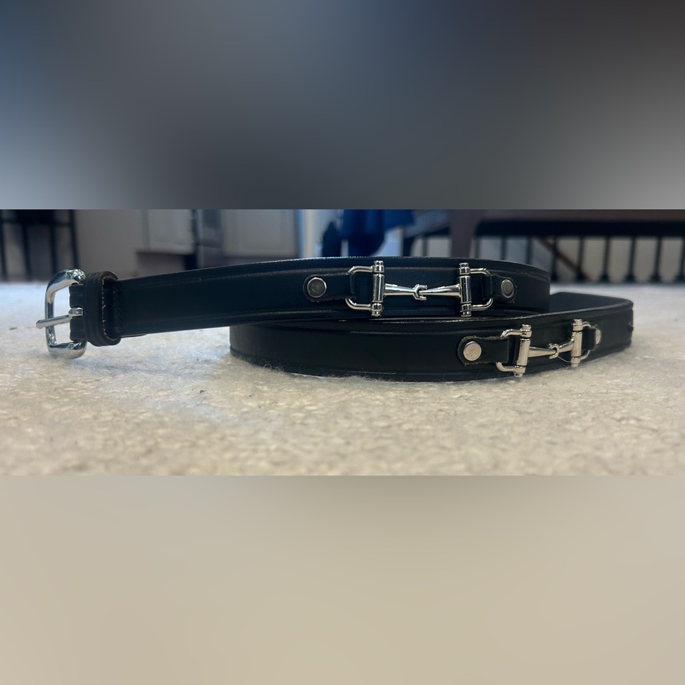 Tory Leather Snaffle Bit Belt